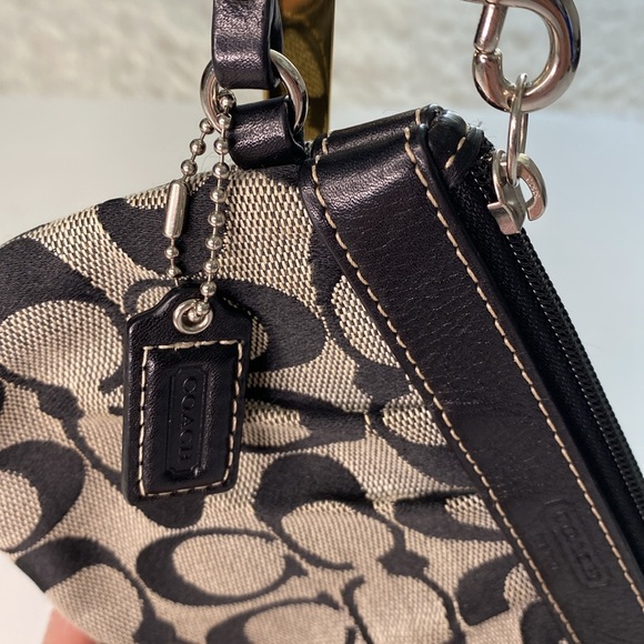 Coach Black and Gray Signature Wristlets. EUC. You get both. - Picture 5 of 15